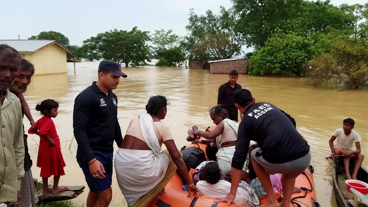 <div class="paragraphs"><p>Assam is witnessing floods due to incessant rains. </p></div>