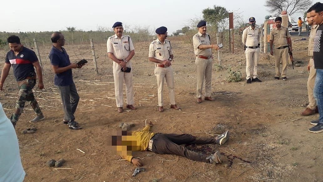 <div class="paragraphs"><p>Guna Police gunned down third accused in the blackbuck poaching&nbsp; case.&nbsp;</p></div>