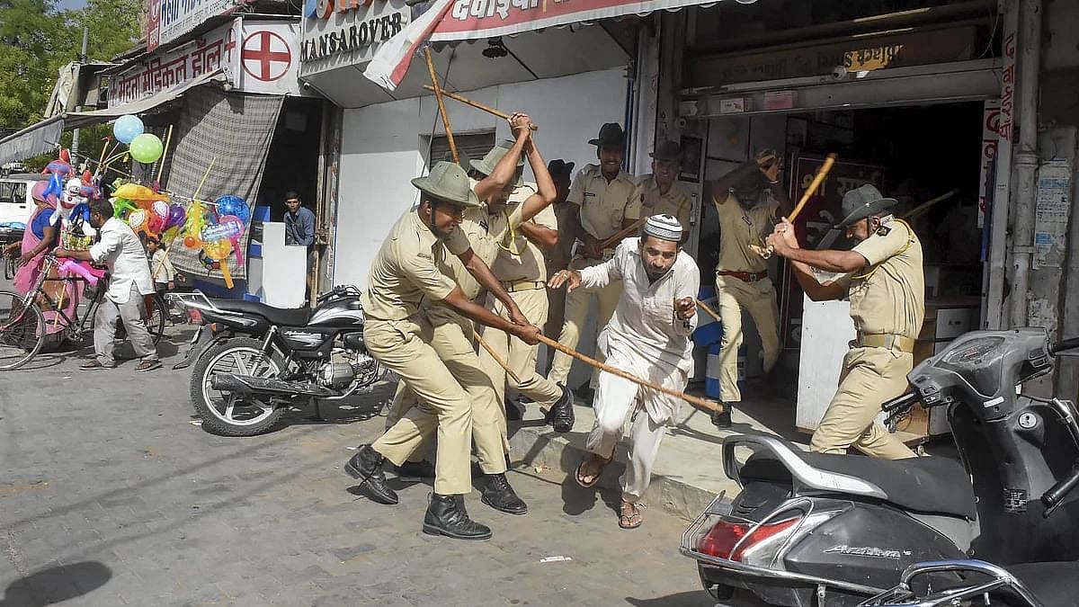 <div class="paragraphs"><p>The <a href="https://www.thequint.com/topic/communal-clashes">dispute</a> allegedly began after a religious flag was raised on the statue of freedom fighter Balmukund Bissa at the Jalori Circle in Jodhpur.</p></div>