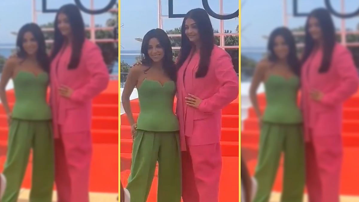 <div class="paragraphs"><p>Aishwarya Rai Bachchan and Eva Longoria at Cannes Film Festival.</p></div>
