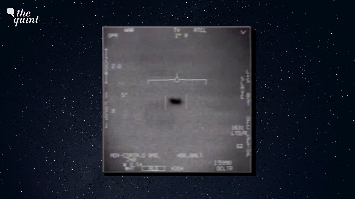 <div class="paragraphs"><p>Screengrab from one of the UAP videos released by the US Navy. </p></div>