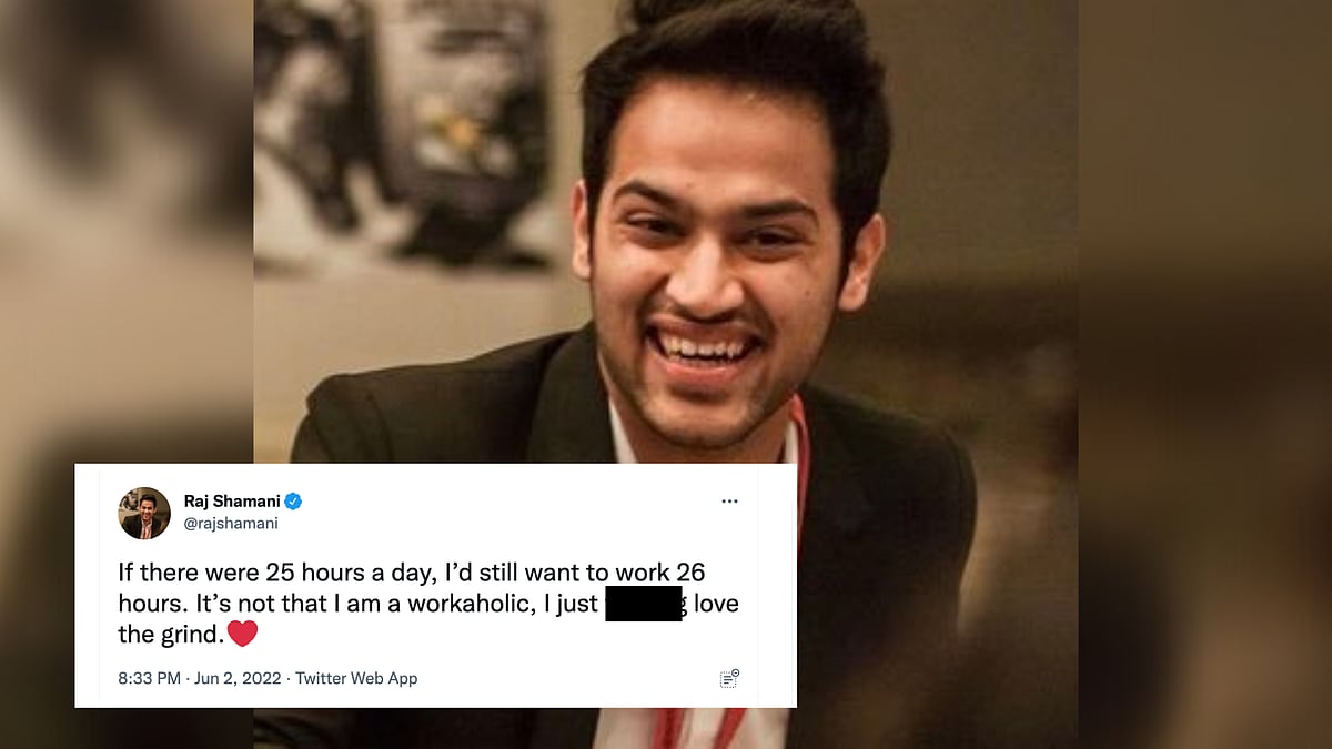 <div class="paragraphs"><p>Raj Shamani called out for saying he wants to work "26 hours a day"</p></div>