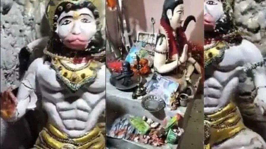 <div class="paragraphs"><p>Idols at the Shri Mari Maati Mandir in <a href="https://www.thequint.com/topic/karachi">Karachi</a> were destroyed on Wednesday, 8 June.</p></div>