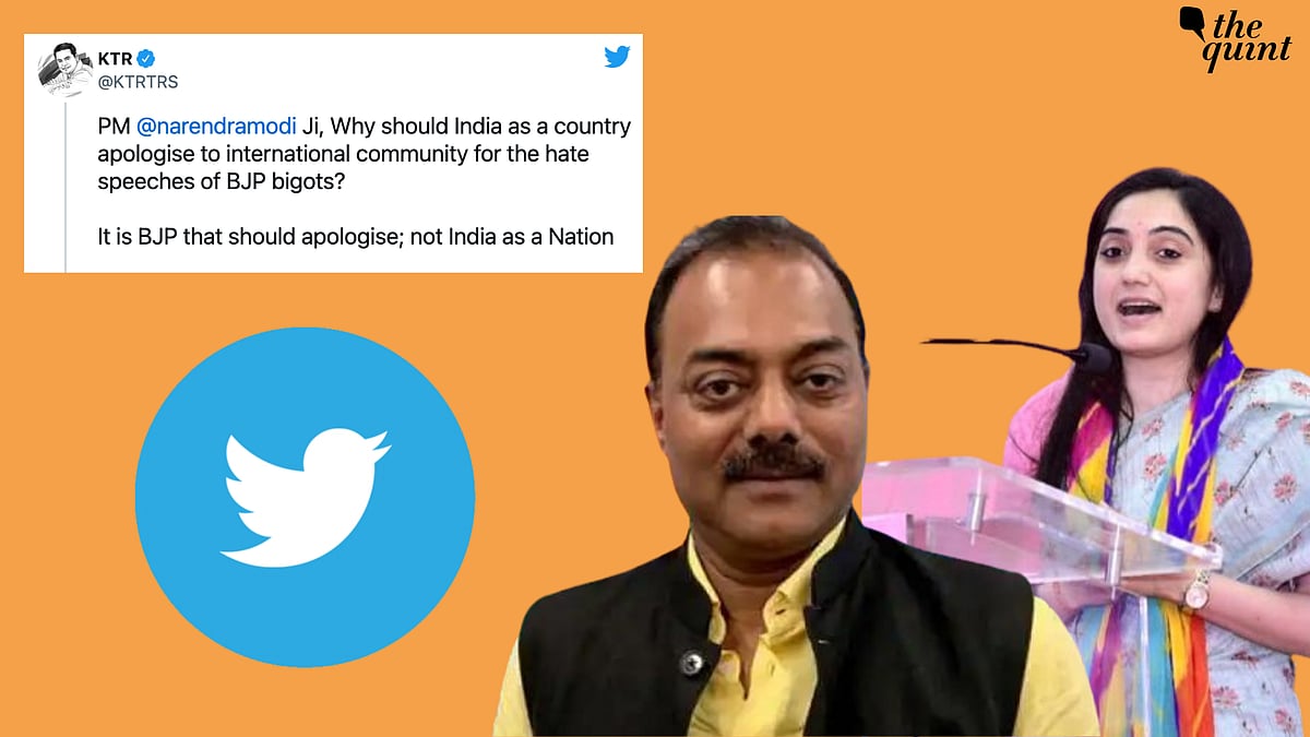 <div class="paragraphs"><p>The Bharatiya Janata Party (BJP) has <a href="https://www.thequint.com/news/india/nupur-sharma-naveen-jindal-bjp-leaders-angered-arab-nations-prophet">come under the fire</a> for certain derogatory comments made by its spokespersons that have been vehemently condemned by various Arab countries.</p></div>