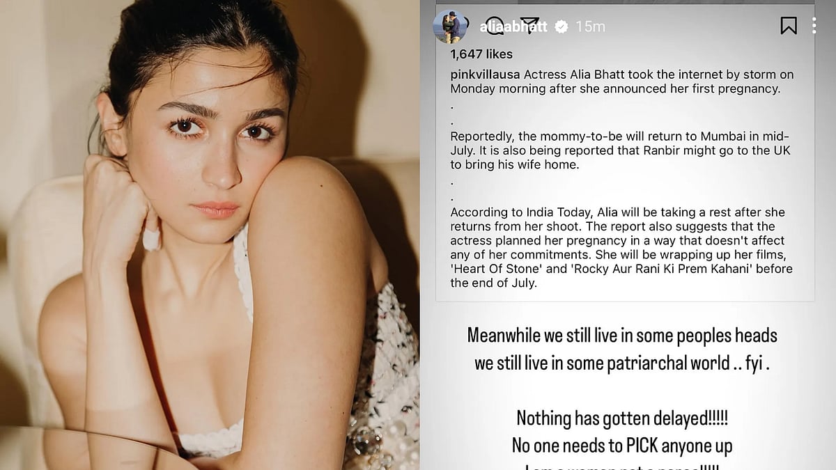 <div class="paragraphs"><p>Alia Bhatt criticises coverage after her pregnancy.</p></div>