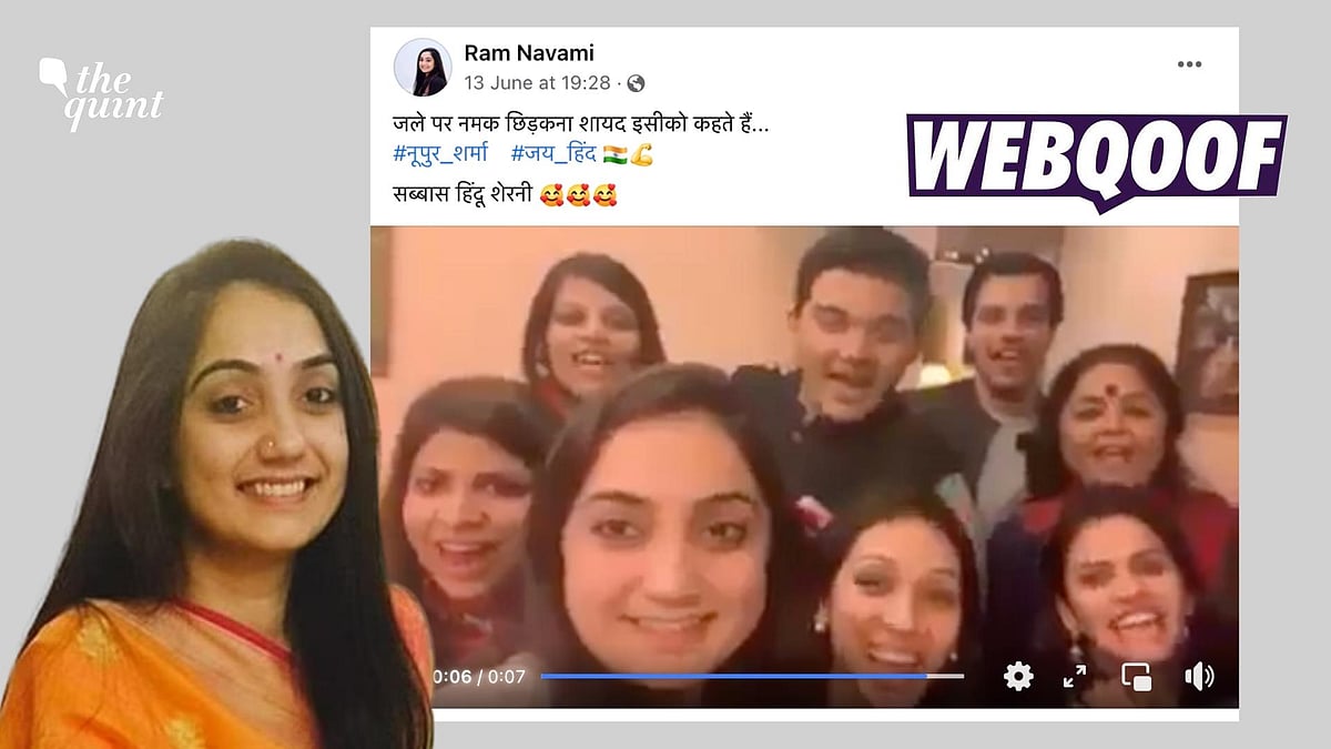 <div class="paragraphs"><p>The claim states that suspended BJP spokesperson Nupur Sharma recently released the video saying "How's the <em>Josh</em>? High Sir!"</p></div>