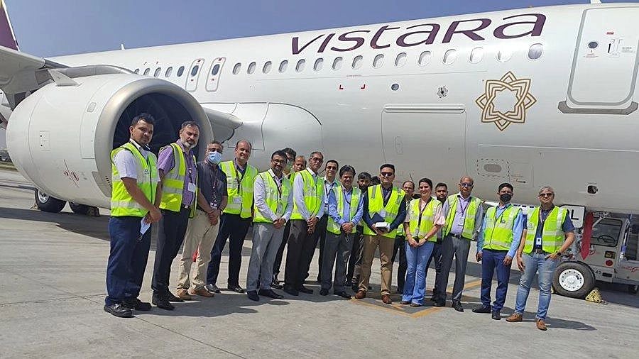 <div class="paragraphs"><p>DGCA fined Vistara airline for landing a flight by an improperly trained pilot in Indore. The image is for representational use.&nbsp;</p></div>