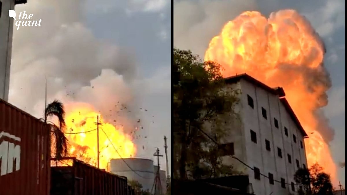 <div class="paragraphs"><p>The smoke was visible from a distance, and 7-8 fire-fighters reached the spot to put out the fire, as per reports.</p><p><br></p></div>