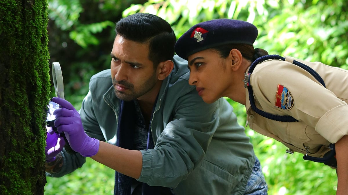 <div class="paragraphs"><p>Vikrant Massey and Radhika Apte in a still from&nbsp;<em>Forensic.</em></p></div>