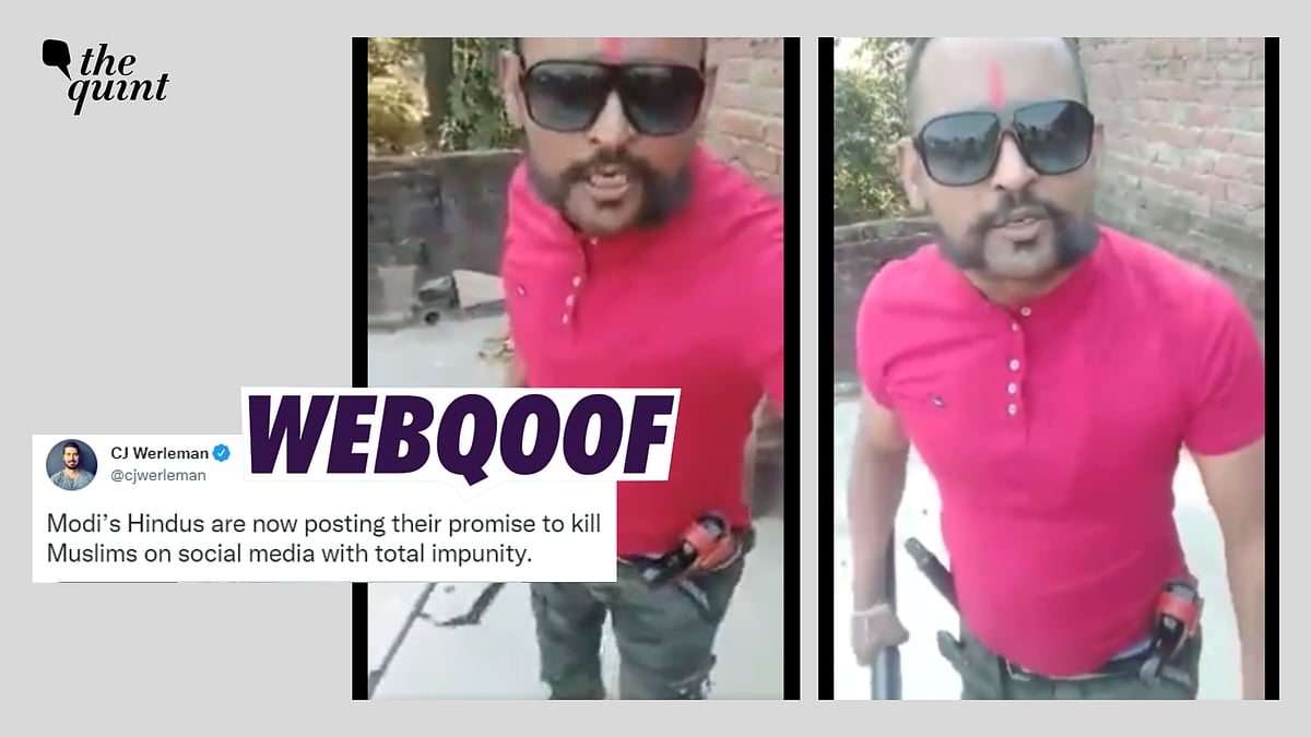 <div class="paragraphs"><p>Fact-Check | An old video showing a man threating people from the Muslim community has gone viral without proper context. </p></div>