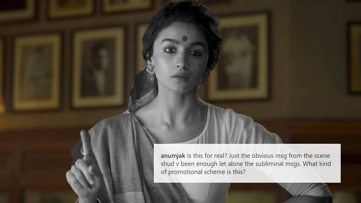 <div class="paragraphs"><p>The restaurant called 'Swing', was criticized for using a clip from <em>Gangubai Kathiawadi&nbsp;</em>to promote a 'Men's Monday' offer.</p></div>