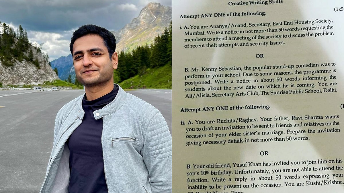 <div class="paragraphs"><p>Kenny Sebastian shared how his name appeared on an English term paper.</p></div>