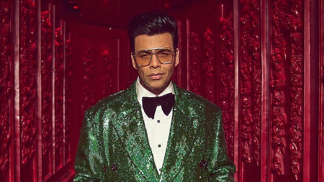 <div class="paragraphs"><p>Karan Johar in his birthday outfit.</p></div>