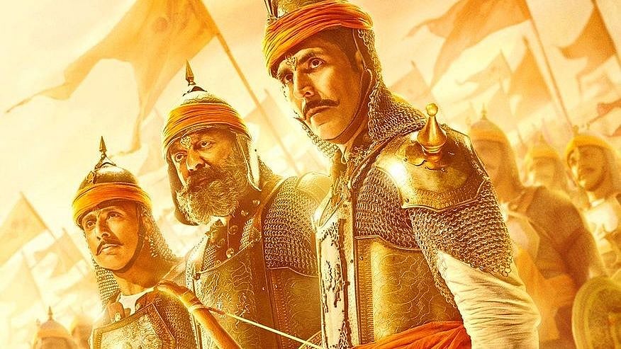 <div class="paragraphs"><p>Akshay Kumar, Sanjay Dutt, and Sonu Sood in a poster for&nbsp;<em>Samrat Prithviraj.</em></p></div>