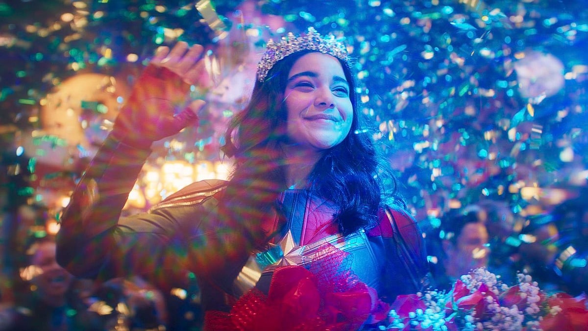 <div class="paragraphs"><p>A still from Iman Vellani-starrer <em>Ms Marvel.</em></p></div>