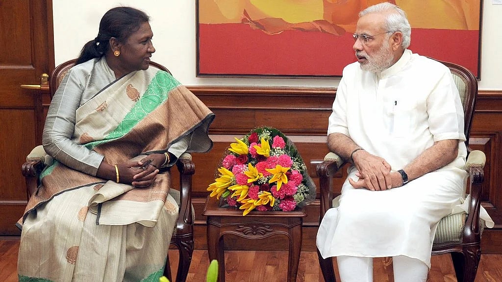 <div class="paragraphs"><p>BJP-led NDA on Tuesday, 21 June, announced Droupadi Murmu as its presidential candidate in the upcoming elections.</p></div>