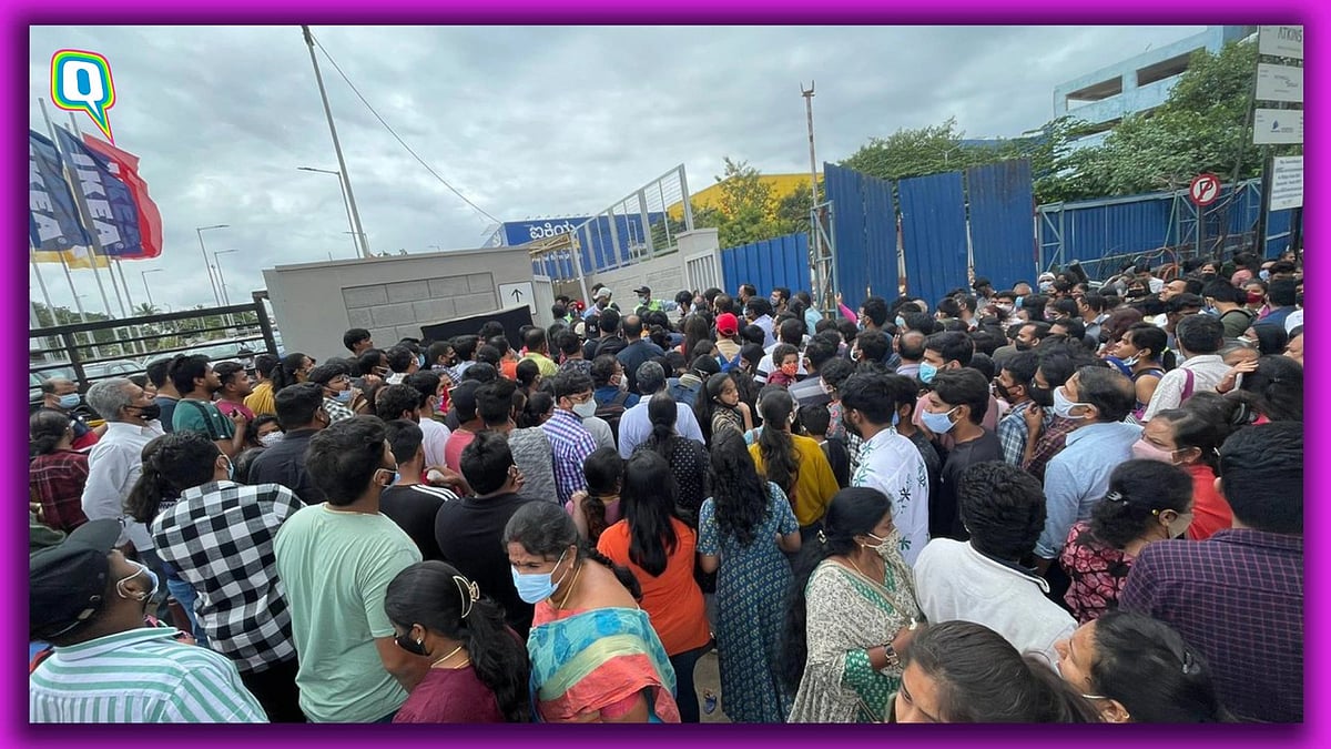 <div class="paragraphs"><p>Queue outside IKEA store in Nagsandra, Bengaluru.</p></div>