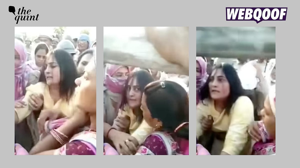 <div class="paragraphs"><p>The claim states that the video shows the arrest of suspended BJP spokesperson Nupur Sharma.</p></div>