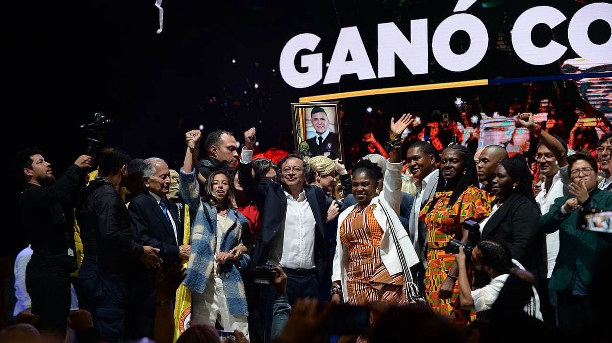 <div class="paragraphs"><p>Former Bogota mayor and ex-rebel fighter Gustavo Petro has become Colombia’s President on Sunday, 19 June, after narrowly defeating real estate millionaire Rodolfo Hernández. </p></div>