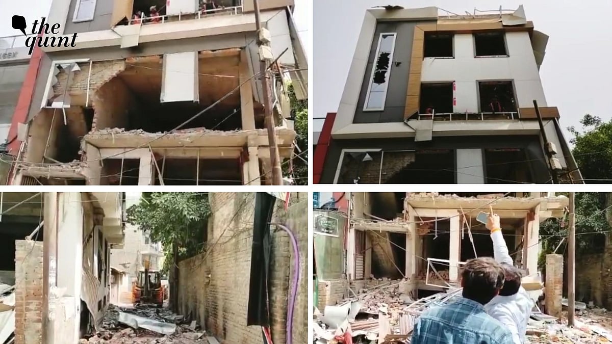 <div class="paragraphs"><p>Bulldozers rolled out on the streets in Kanpur after Friday protests over the Prophet controversy.</p></div>