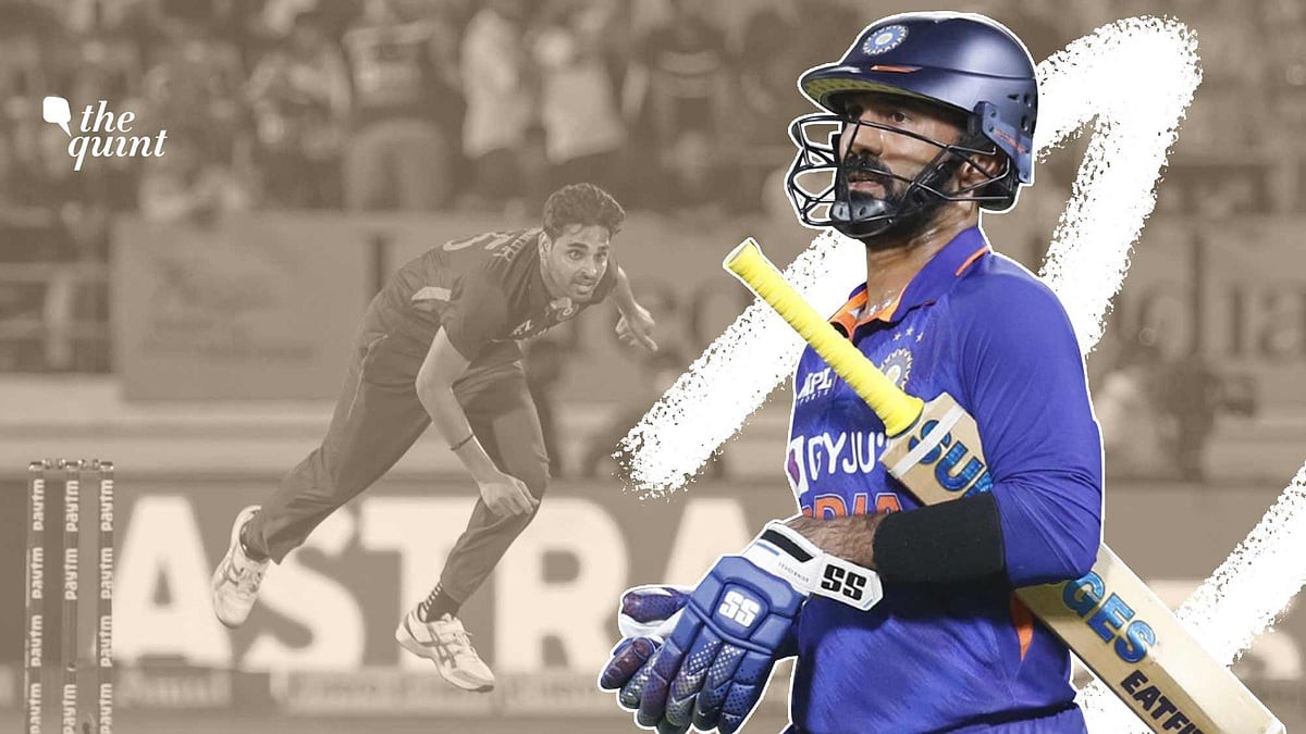 <div class="paragraphs"><p>Dinesh Karthik and Bhuvneshwar Kumar were among India's aces against South Africa.</p></div>
