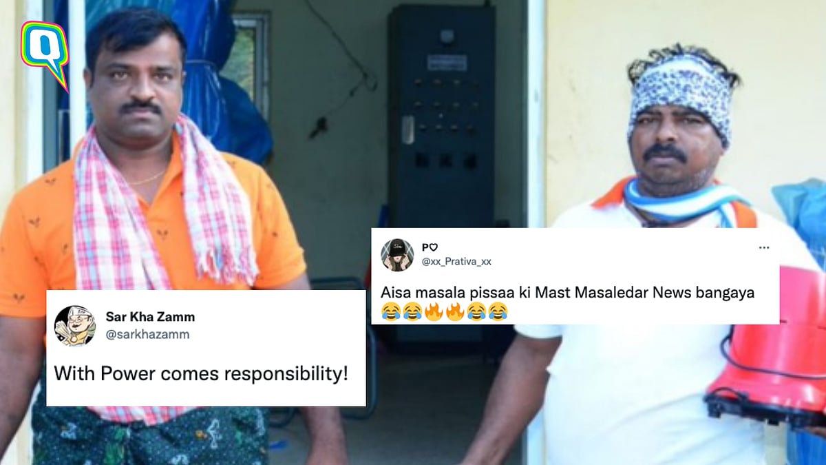<div class="paragraphs"><p>Twitter reacts to man grinding masala at Electricity office</p></div>