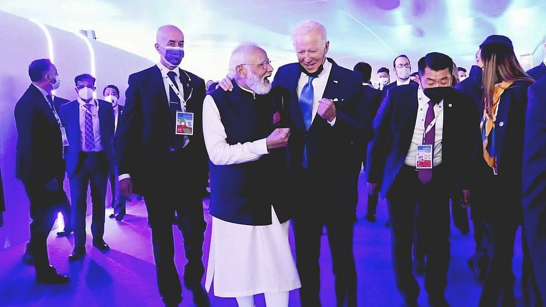<div class="paragraphs"><p>PM Narendra Modi with US President Joe Biden.</p></div>