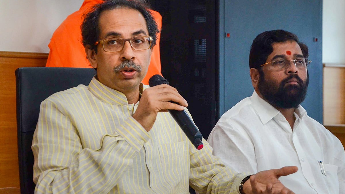 <div class="paragraphs"><p>Maharashtra CM Uddhav Thackeray (left) and Eknath Shinde.</p></div>