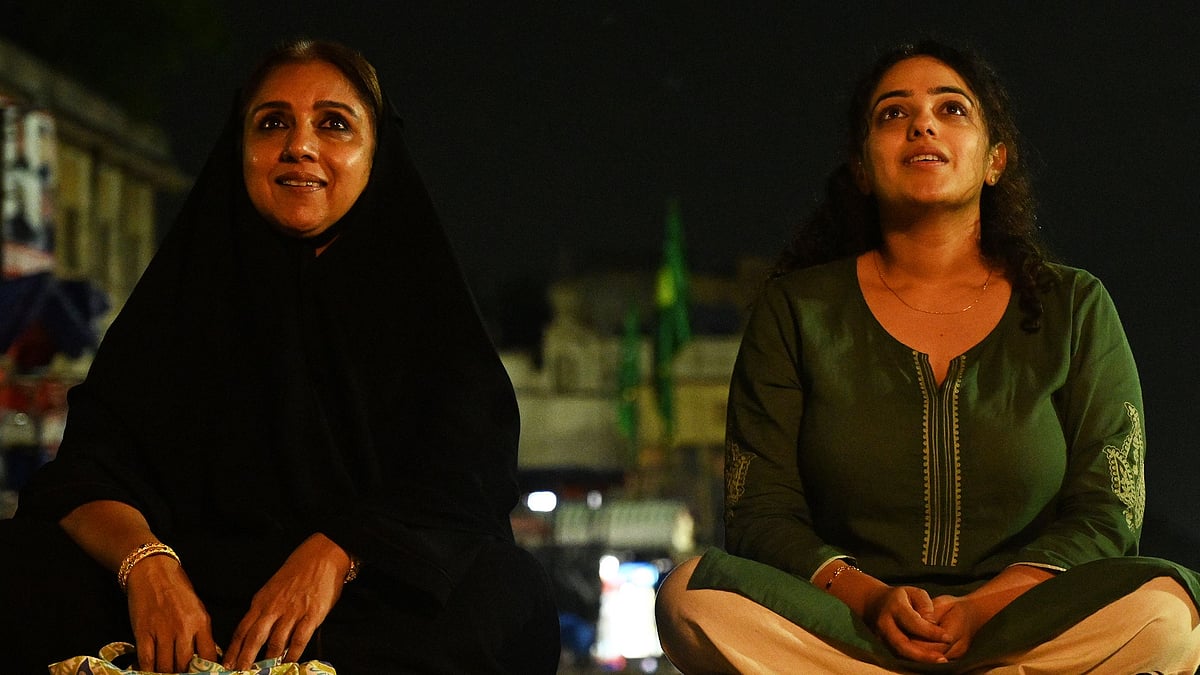 <div class="paragraphs"><p>Nithya Menen and Revathy in a still from <em>Modern Love Hyderabad.</em></p></div>