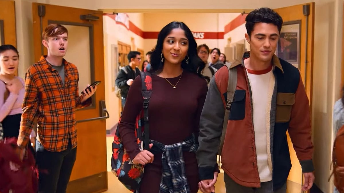 <div class="paragraphs"><p>Maitreyi Ramakrishnan and Darren Barnet in the trailer for&nbsp;<em>Never Have I Ever&nbsp;</em>season 3.</p></div>