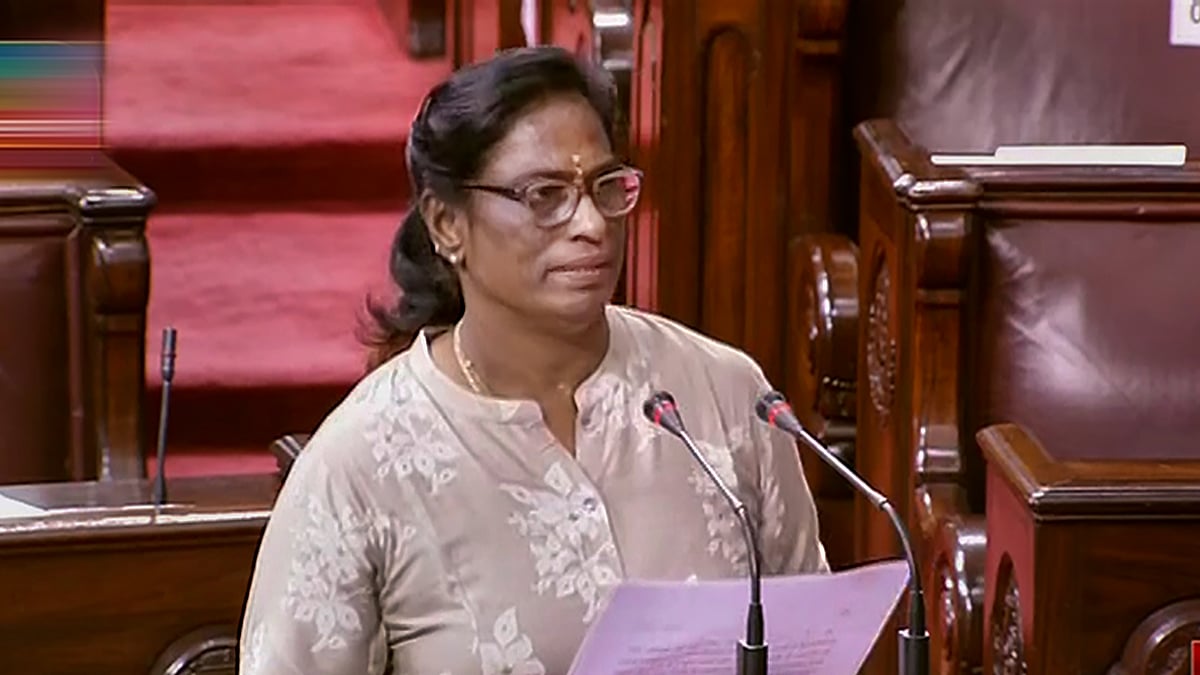 <div class="paragraphs"><p>Rajya Sabha MP PT Usha.</p></div>