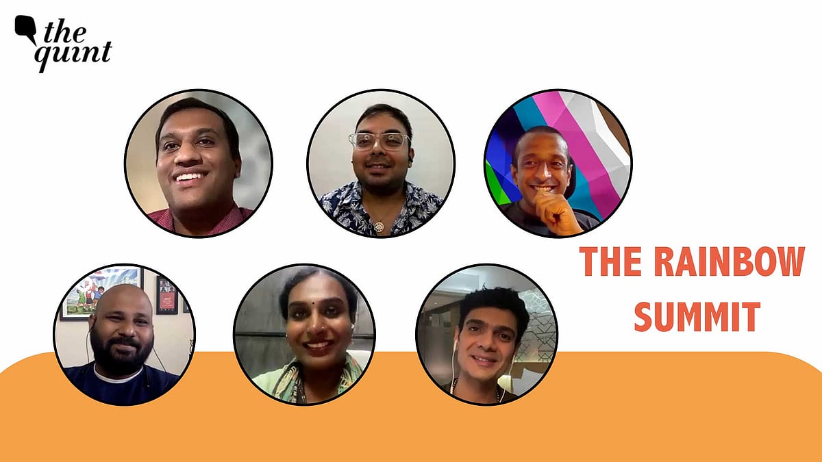 <div class="paragraphs"><p>(Clockwise from top to bottom) Drag Artist Alex Mathew AKA Mayamma, Human Rights Lawyer &amp; Drag Artist Aishwarya Ayushmaan AKA Lush Monsoon, CA Venkatraghavan, MD - HR Leads, Accenture India and Sri Lanka, Moulee C, Diversity, Equity &amp; Inclusion (DEI) Strategist and Co-Founder - Queer Chennai Chronicles, Dr. VS Priya, Kerala’s First Transgender Doctor and Paras Tomar, Entrepreneur and Founder of Nuskhe by Paras.</p></div>