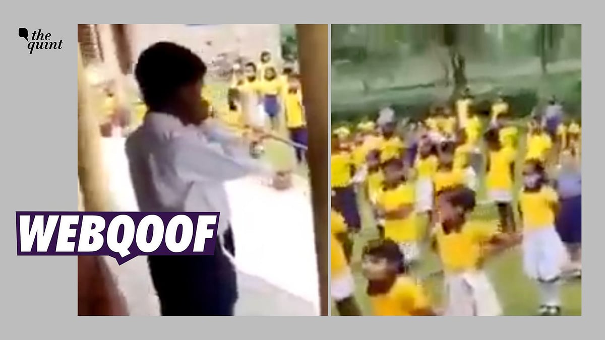 <div class="paragraphs"><p>The video is from Marioni village in Assam and shows a student voluntarily reciting the azan.</p></div>