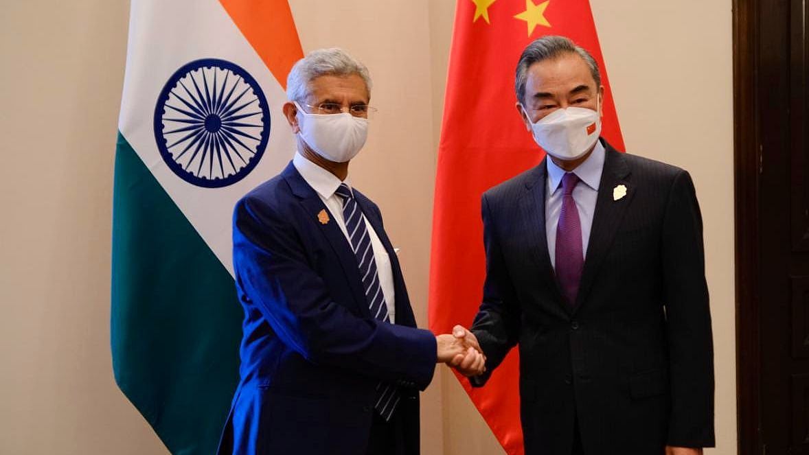 <div class="paragraphs"><p>External Affairs Minister S Jaishankar with his Chinese counterpart Wang Yi</p></div>