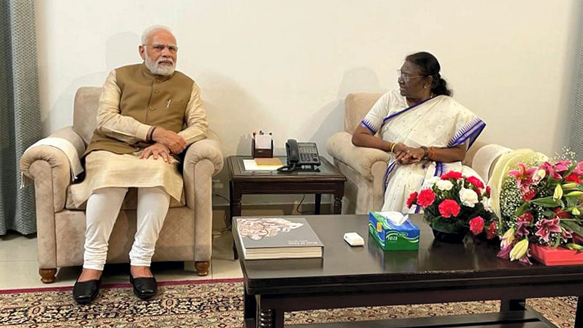 <div class="paragraphs"><p>PM Narendra Modi congratulates President elect Droupadi Murmu.</p></div>