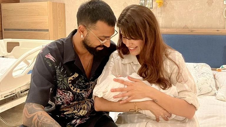 <div class="paragraphs"><p>Krunal Pandya announced the birth of his son on Twitter on Sunday, 24 July.</p></div>