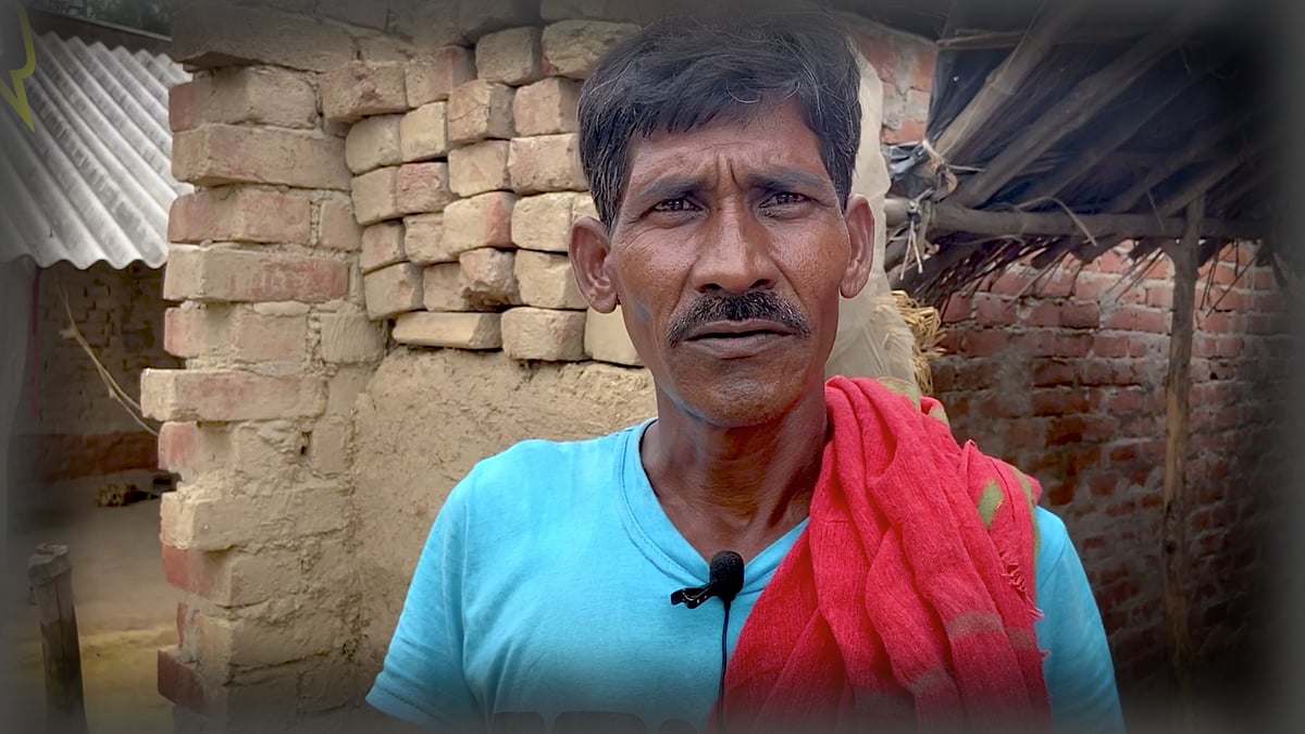<div class="paragraphs"><p>A Dalit youth was blown up by a bomb planted under his cot in Gopramau Panchayat of Mal area, a rural area of ​​<a href="https://www.thequint.com/news/politics/pm-modi-stopover-lucknow-meeting-yogi-adityanath-cabinet">Lucknow in Uttar Pradesh</a> on 23 June 2022.</p></div>