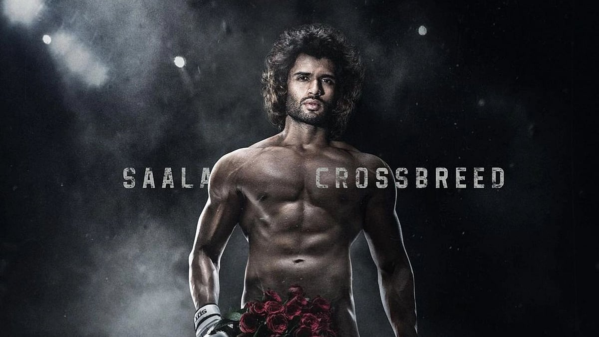<div class="paragraphs"><p>Vijay Deverakonda in the latest poster of <em>Liger.</em></p></div>