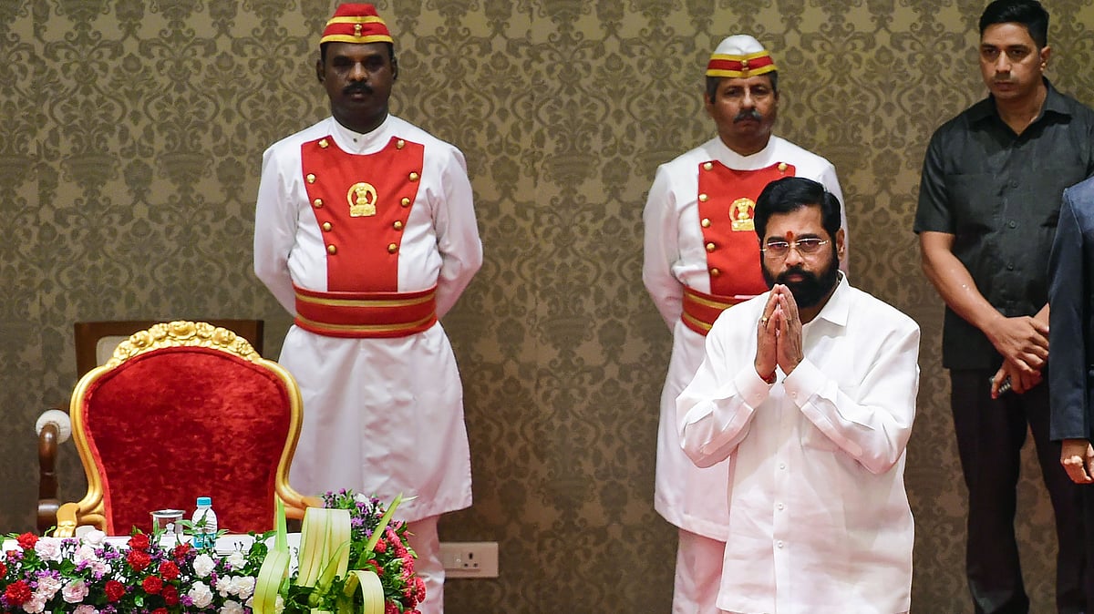 <div class="paragraphs"><p>After toppling the <a href="https://www.thequint.com/topic/maha-vikas-aghadi">Maha Vikas Aghadi</a> (MVA) alliance with his coup d'état, <a href="https://www.thequint.com/topic/eknath-shinde">Eknath Shinde</a> will face a vote of confidence on Monday, 4 July.</p></div>