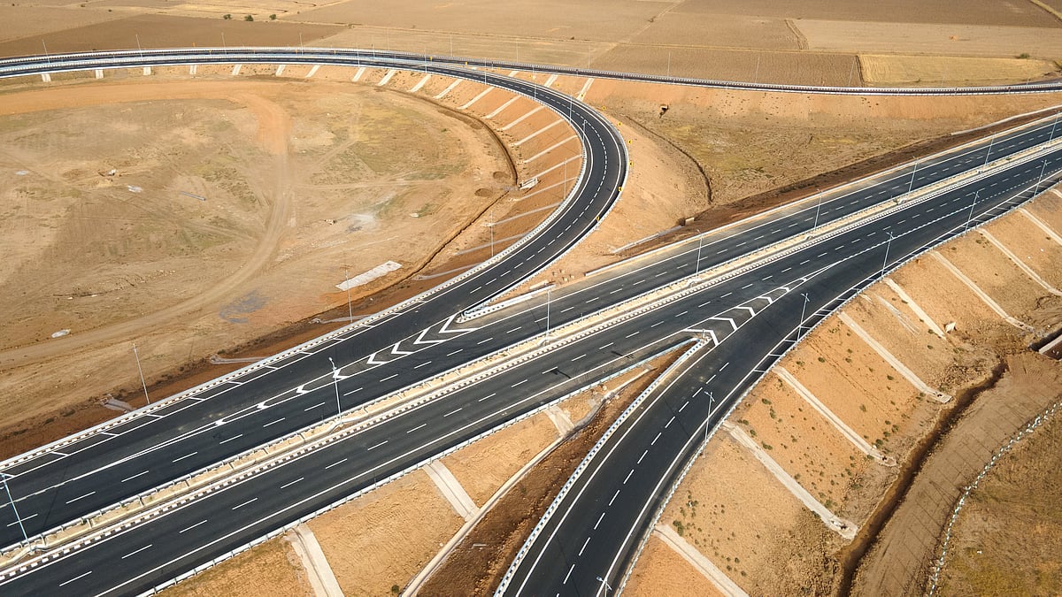 <div class="paragraphs"><p>An image of the expressway shared by PM Modi.</p></div>