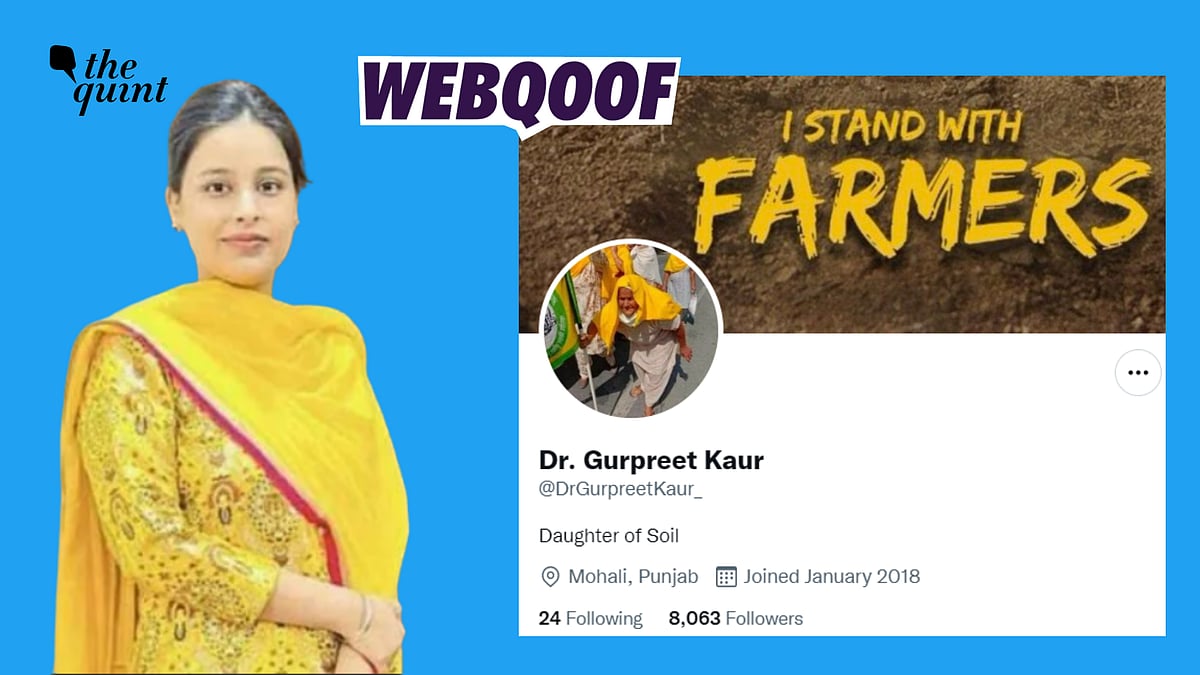 <div class="paragraphs"><p>Fact-check: Fake account of Bhagwant Mann's newly-wed wife, Gurpreet Kaur crops up on Twitter.</p></div>