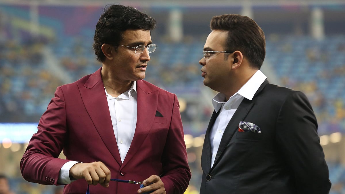 <div class="paragraphs"><p>BCCI President Sourav Ganguly and along with secretary Jay Shah.</p></div>