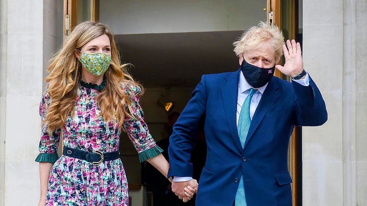 <div class="paragraphs"><p>Boris and <a href="https://www.theguardian.com/uk-news/carrie-symonds">Carrie Johnson</a> are moving their planned July wedding party from Chequers to another location.</p></div>