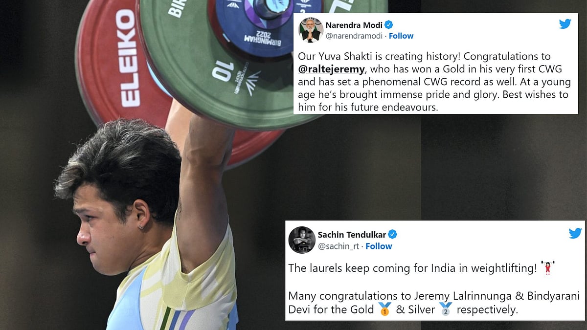 <div class="paragraphs"><p>Indian Weightlifter Jeremy Lalrinnunga at CWG 2022.</p></div>