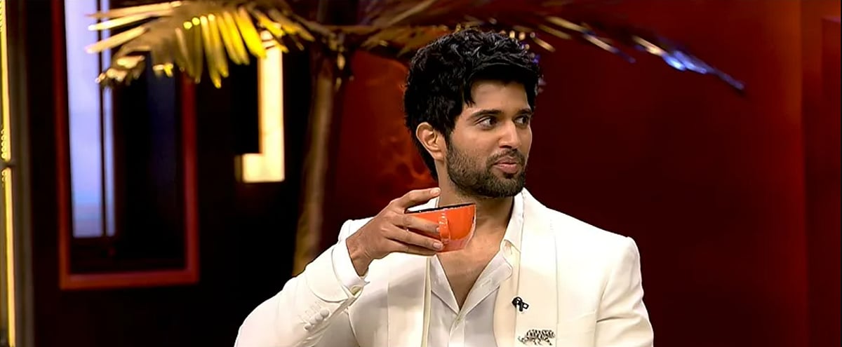 <div class="paragraphs"><p>Vijay Devarakonda marks his KWK debut.</p></div>