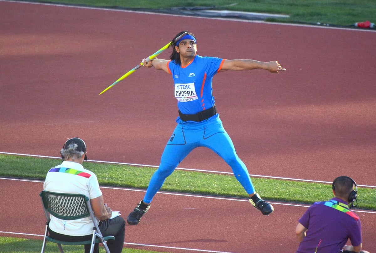 <div class="paragraphs"><p>Neeraj Chopra won a silver medal at the World Championships. </p></div>