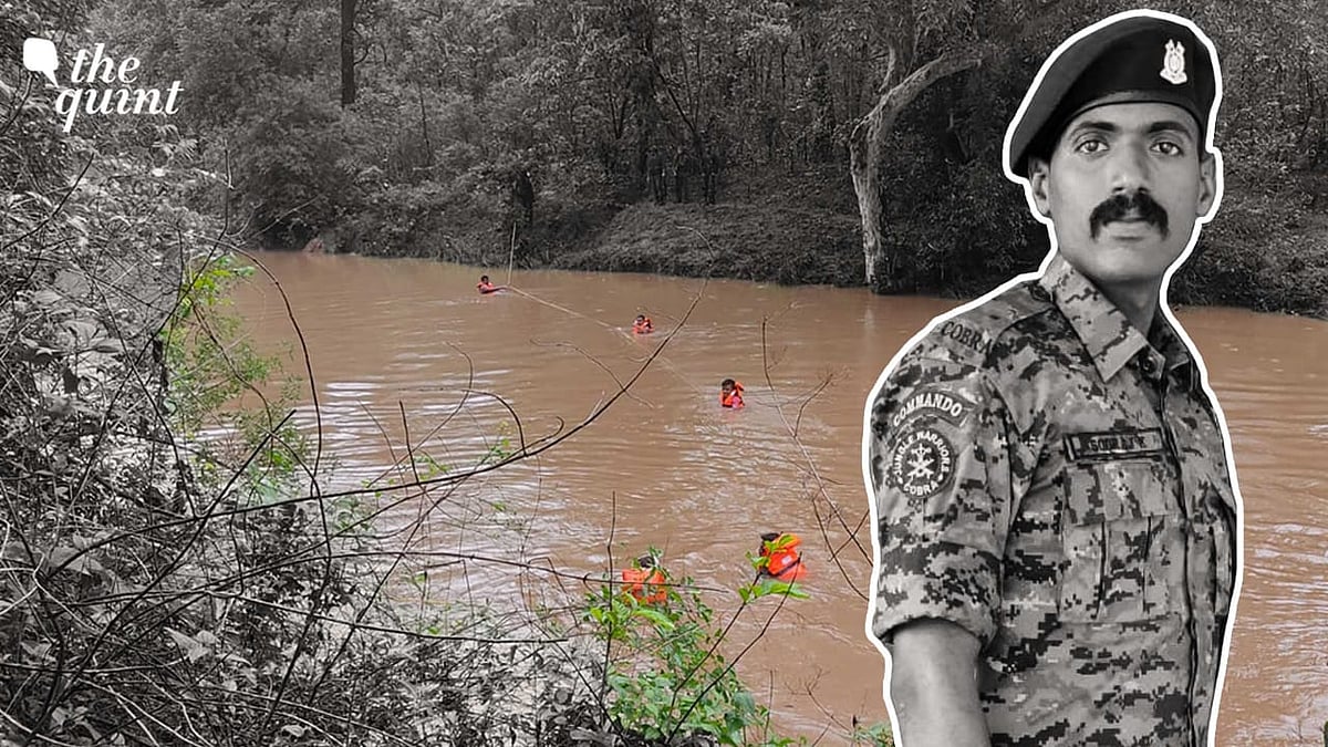 <div class="paragraphs"><p>Suraj R, a member of CRPF's elite unit CoBRA, saved the life of his teammate from drowning. </p></div>