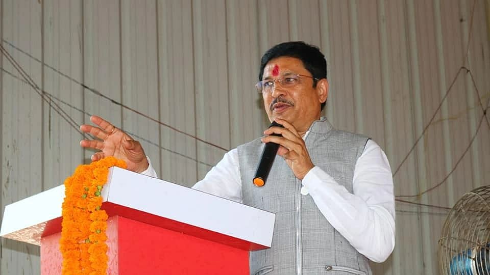 <div class="paragraphs"><p>BJP MLA Narayan Tripathi.&nbsp;</p></div>