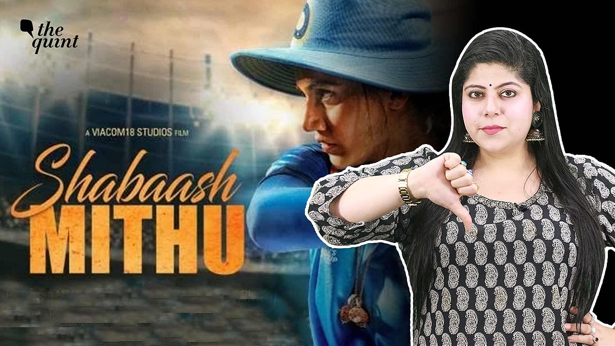 <div class="paragraphs"><p>Taapsee Pannu in 'Shabaash Mithu' as cricketer Mithali Raj.</p></div>