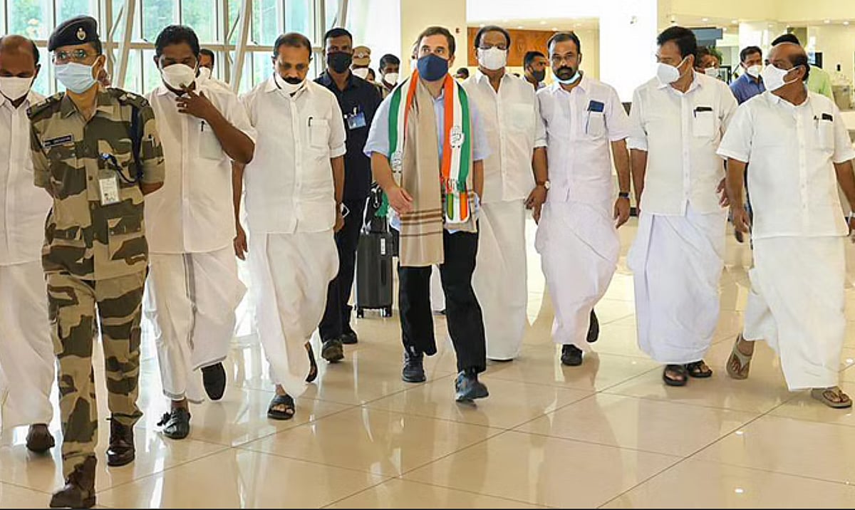 <div class="paragraphs"><p>Rahul Gandhi is on a three-day visit to his constituency of Wayanad.</p></div>